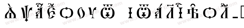 SpacedOut ItalicBold字体转换